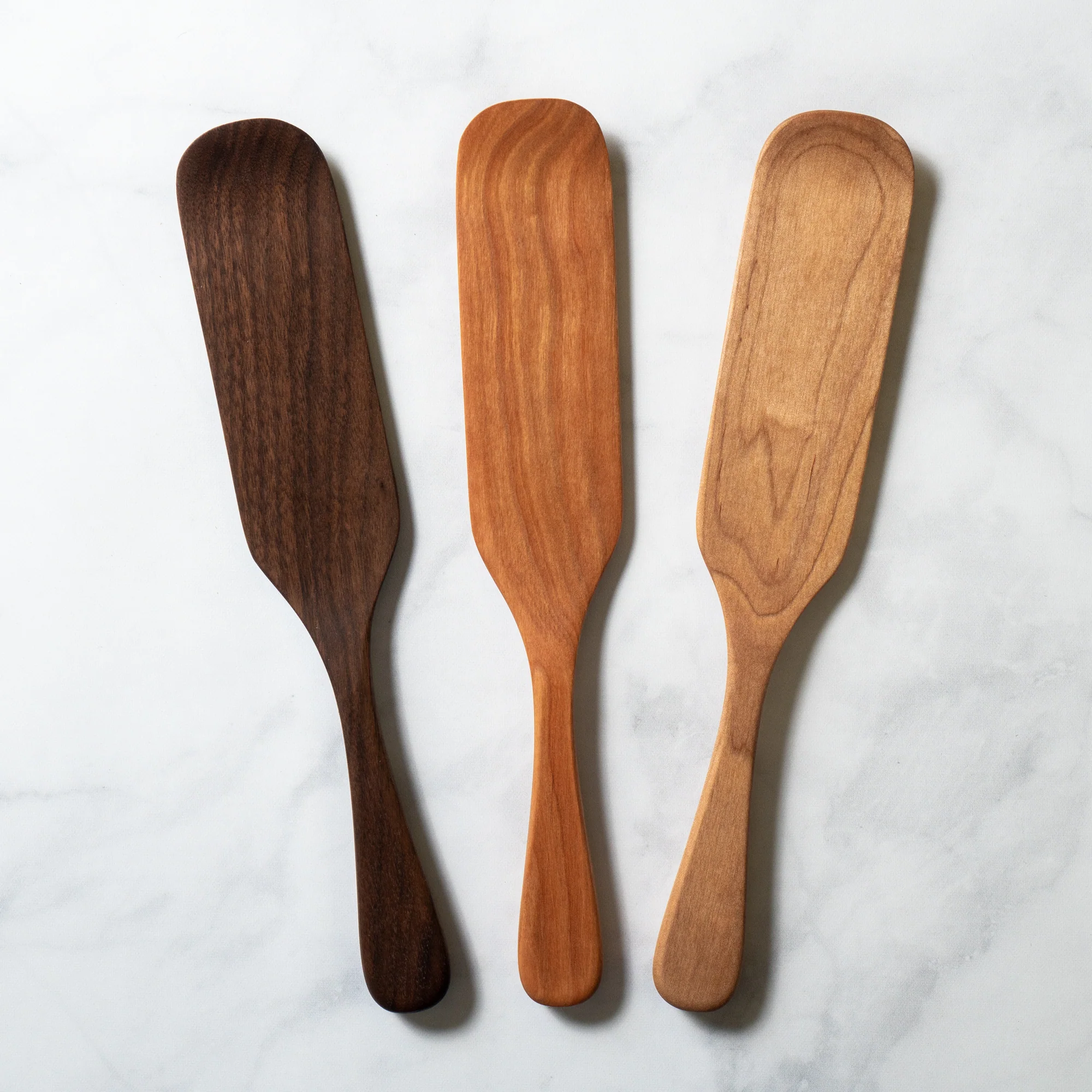 Large Wooden Spurtle 12" - Image 2