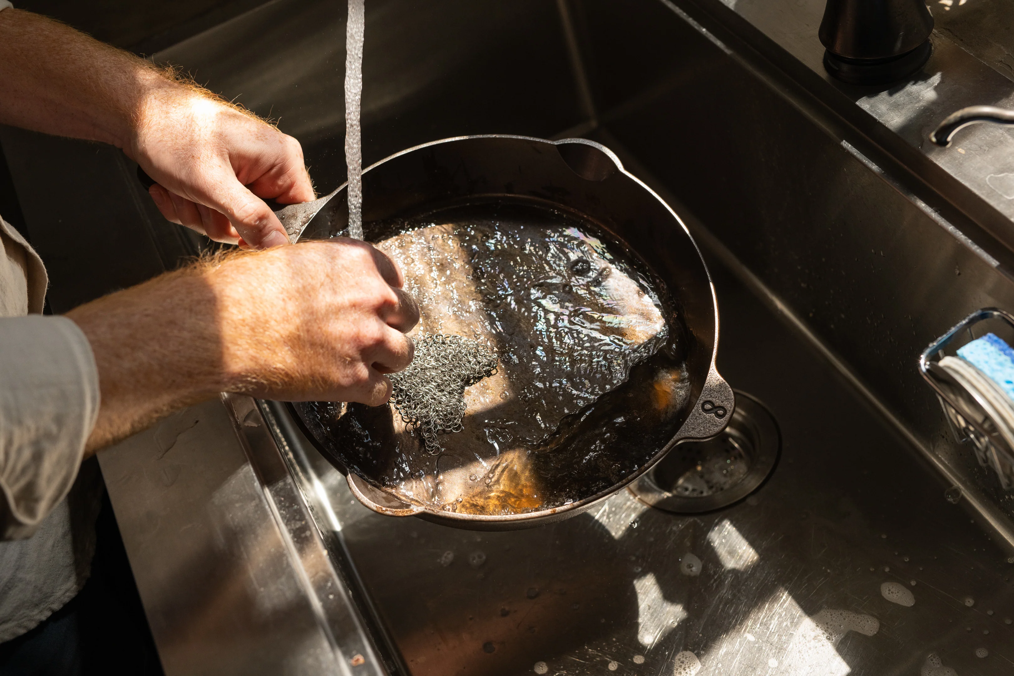 Lancaster No. 8 Cast Iron Skillet - Image 7