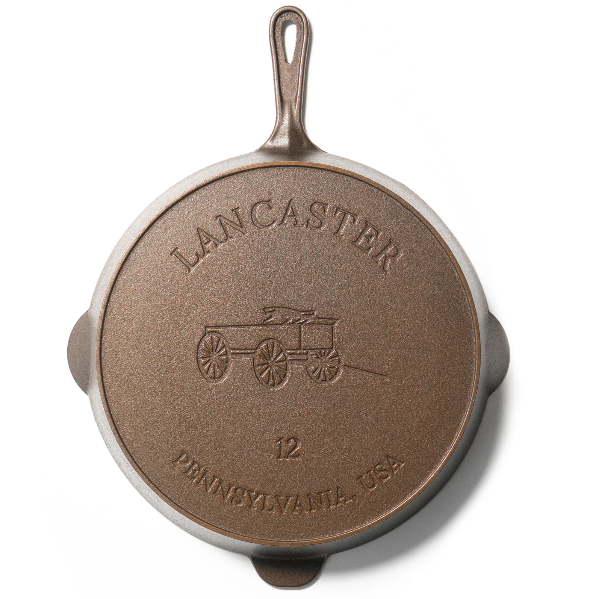 Lancaster No. 12 Cast Iron Skillet - Image 3