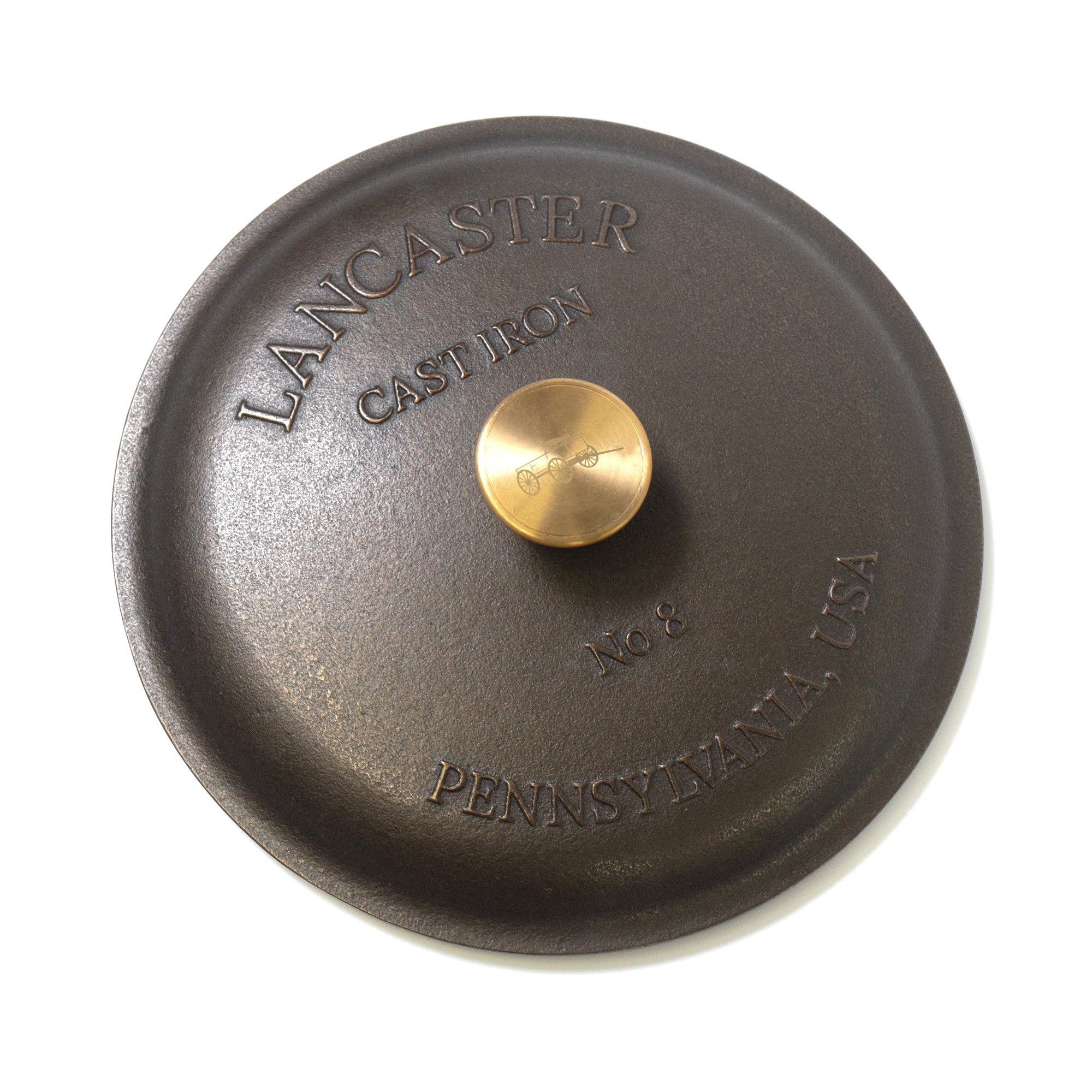 Lancaster No. 8 Cast Iron Lid - Image 4