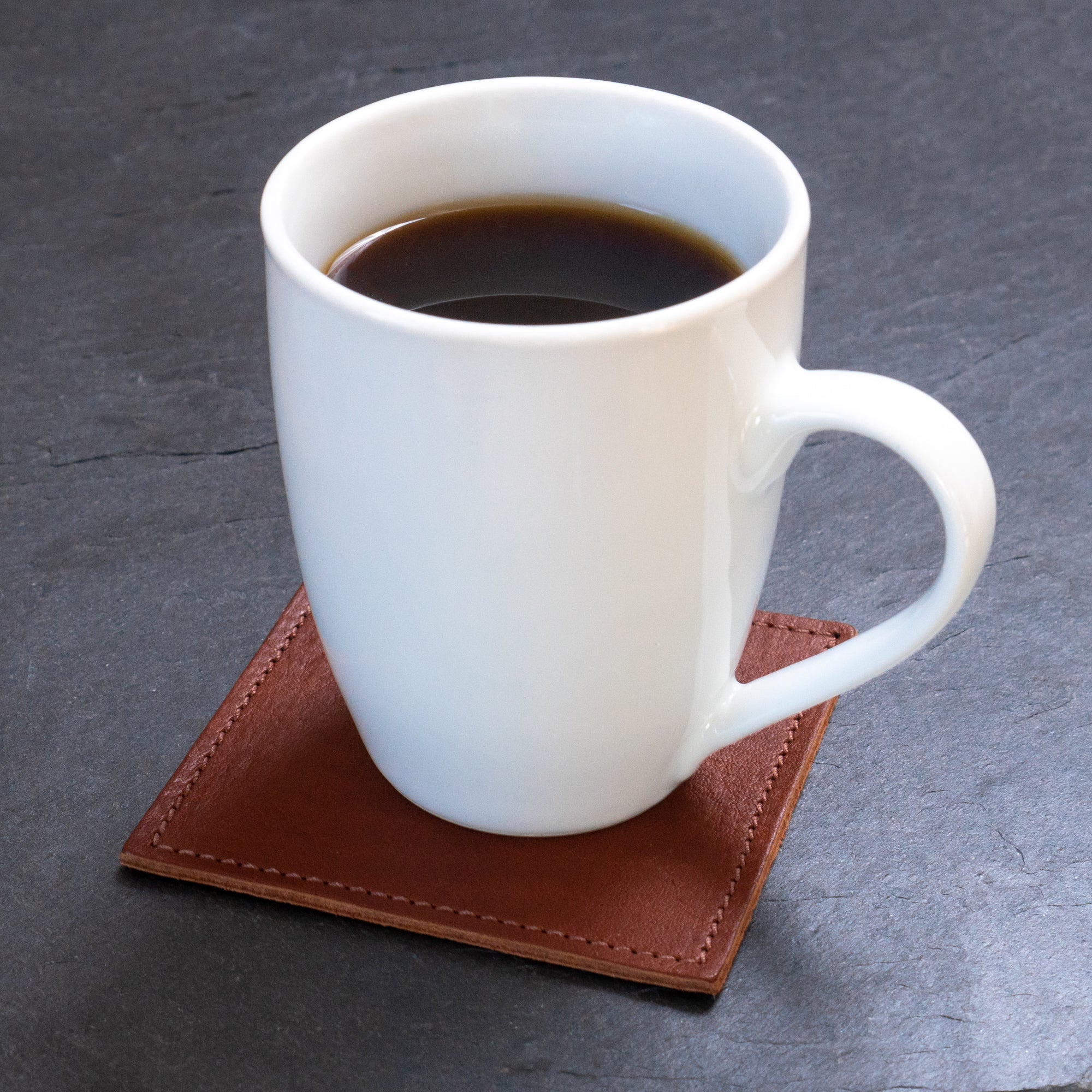 Premium Leather Coaster Set - Image 2