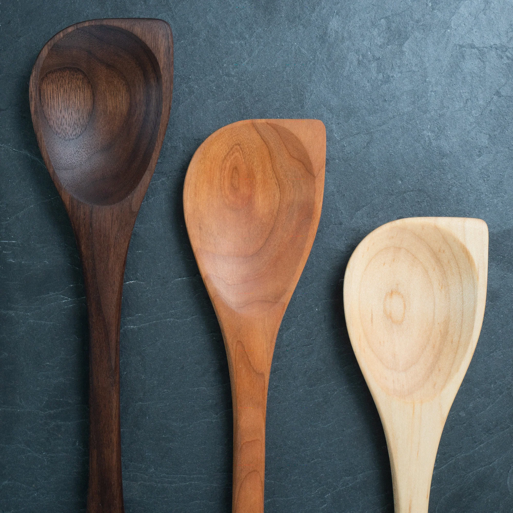 Wooden Corner Spoon 12" - Image 2